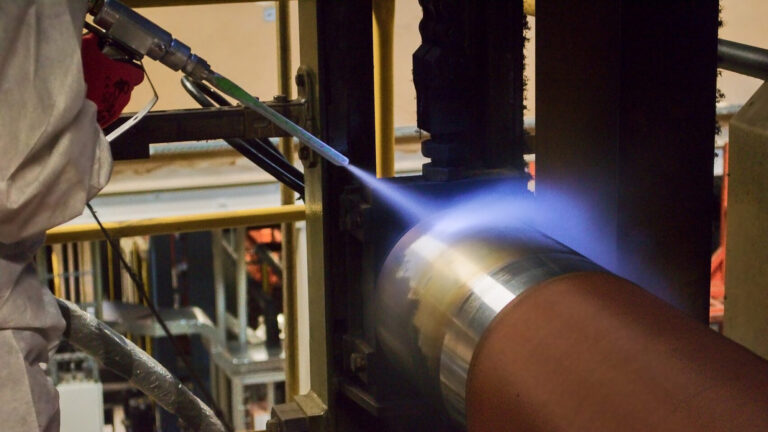 tryskání suchým ledem