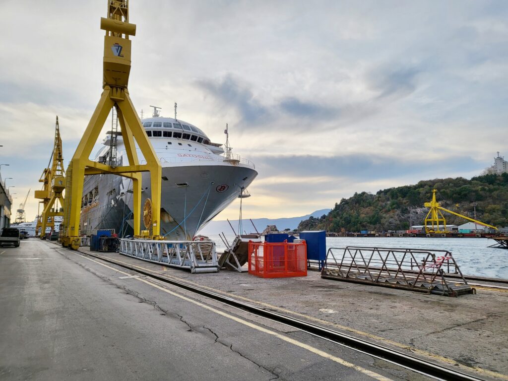 Čištění vzduchotechniky na moři